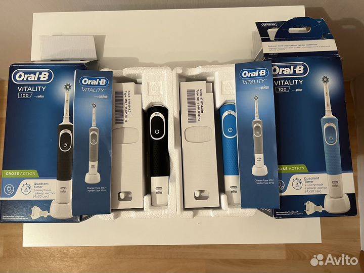 Электрическая зубная щетка oral-b от Braun