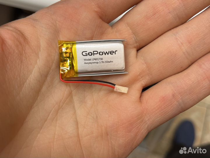 Аккумулятор Li-Pol LP601730 3.7V 250mAh