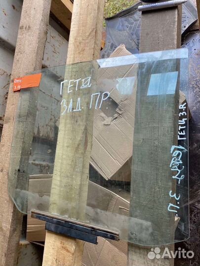 Заднее правое стекло Hyundai Getz