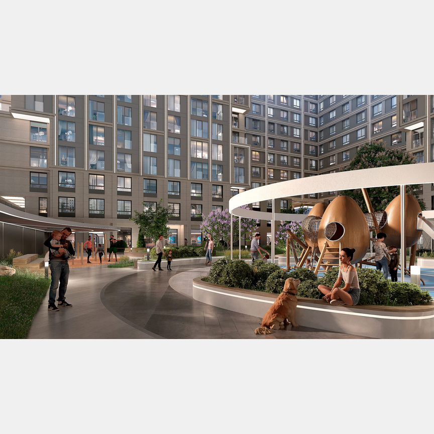 3-к. апартаменты, 94,9 м², 9/20 эт.