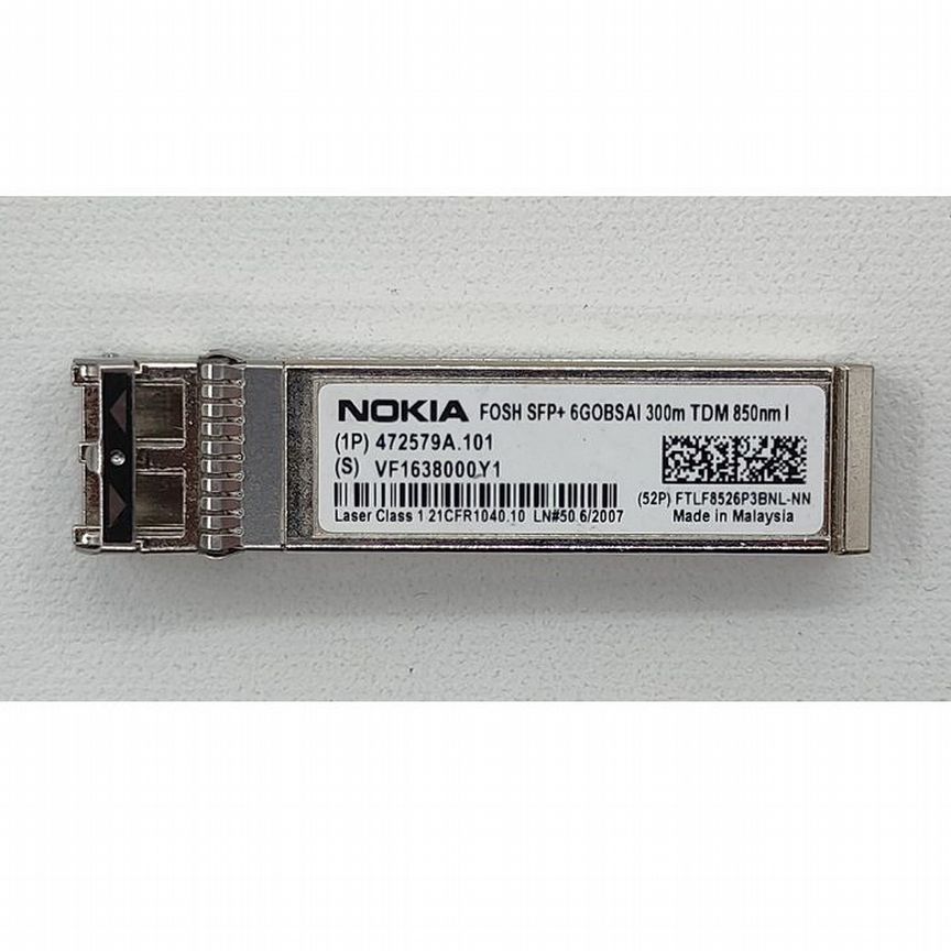 [FTLF8526P3BNL-NN] Трансивер Nokia, Sfp+, 6 Gb, 300
