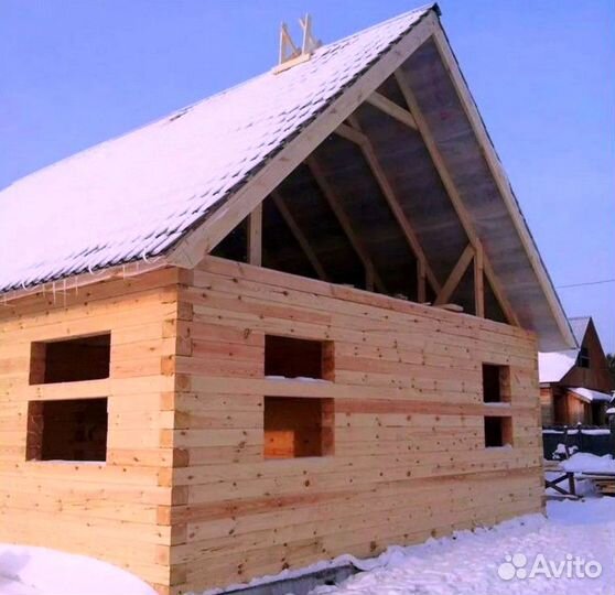 Срубы 3/6/2,2 в лапу. Срубы, брус, доски