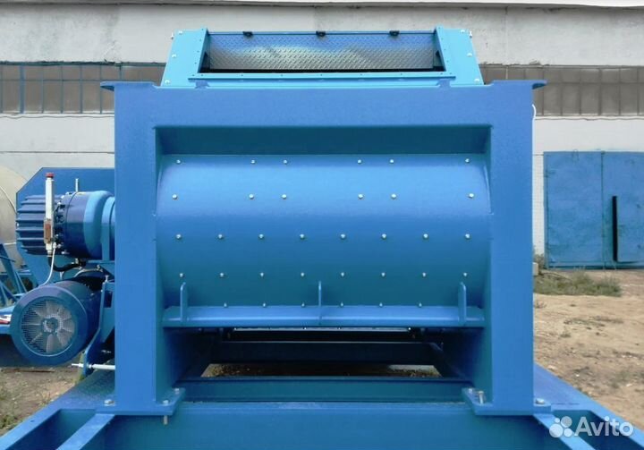 Бетоносмеситель двухвальный