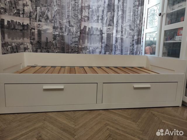 Кровать кушетка IKEA бримнэс купить в Москве | Товары для дома и дачи ...