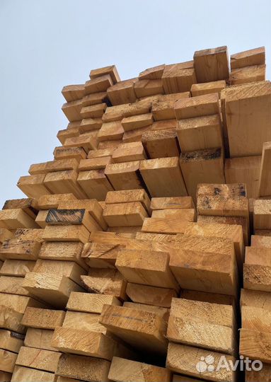 Доска обрезная 25х100х6000