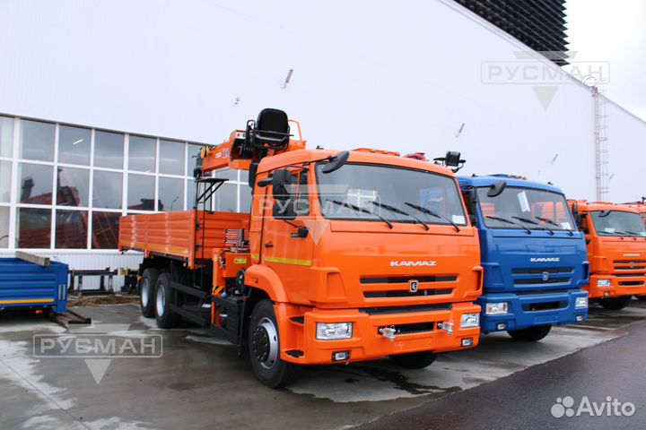 КамАЗ 65115 с КМУ, 2022