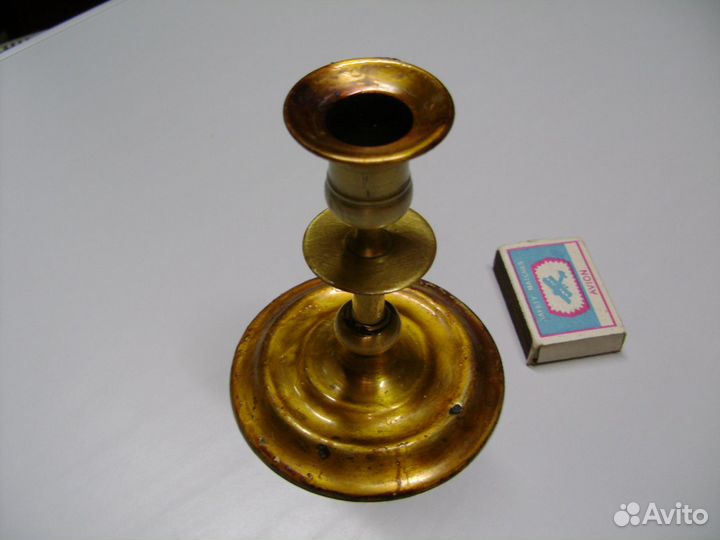 Подсвечник бронза