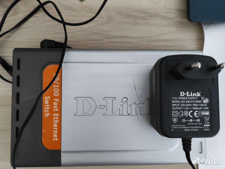 Коммутатор ethernet d-link des-1008d
