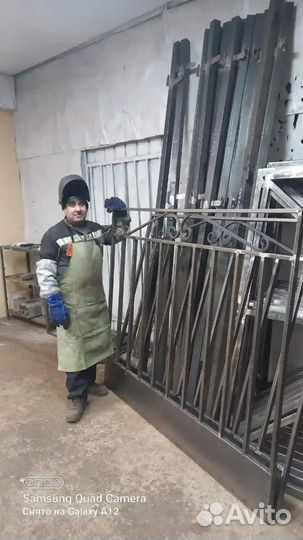 Кованый забор