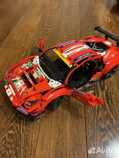 Lego technic аналог Ferrari 488 GTE