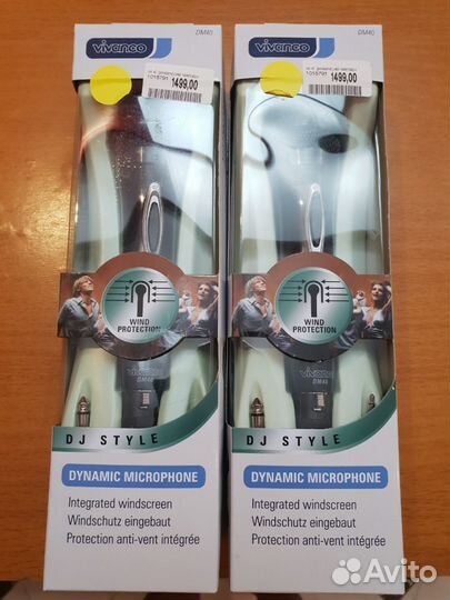 Микрофон новый