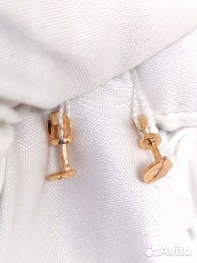 Золотые серьги