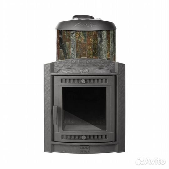 Печь Для Бани Атмосфера XL ктт ламели «Жадеит» наб