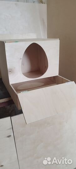 Гнездо для кур с яйцесборником