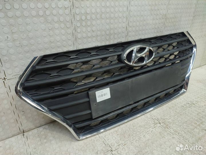 Решетка радиатора Hyundai Solaris 2 HCR 2017