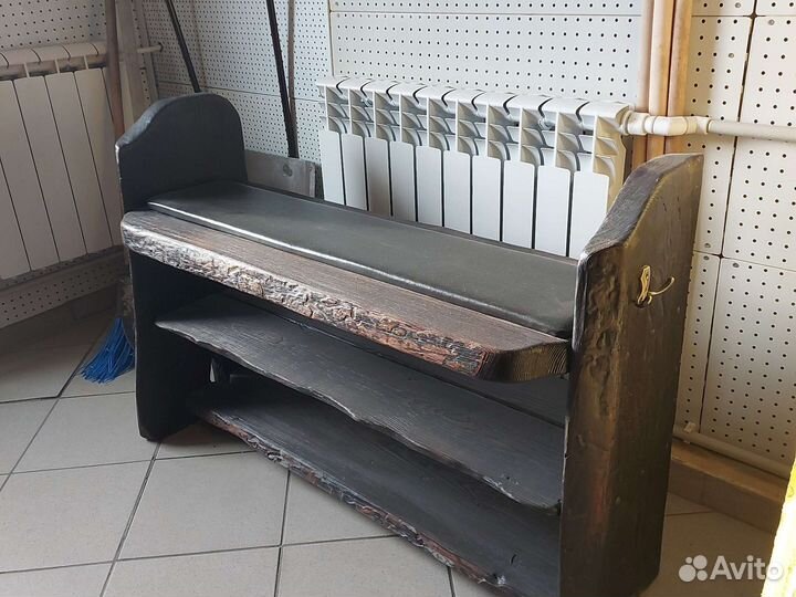 Лавка деревянная,обувница
