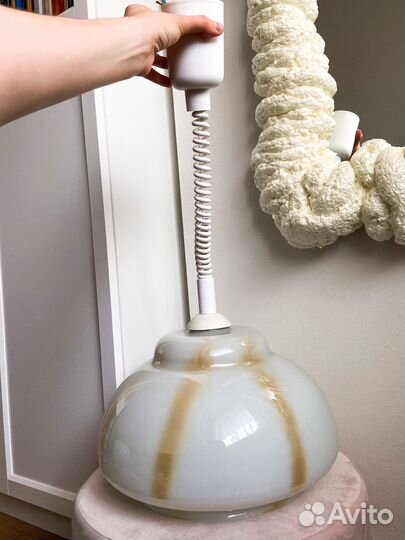 Подвесной светильник винтаж СССР люстра гдр