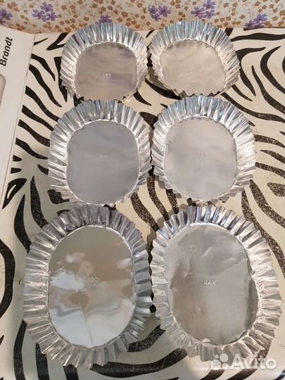 Формы для выпекания корзиночки 6 шт