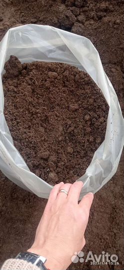 Фасованый чернозем грунт плодородный В мешках