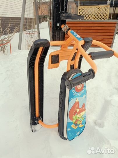 Детский снегокат бу