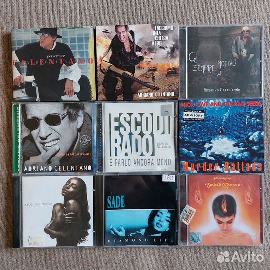 CD диски в основном Фирменные Rock, jazz, Pop