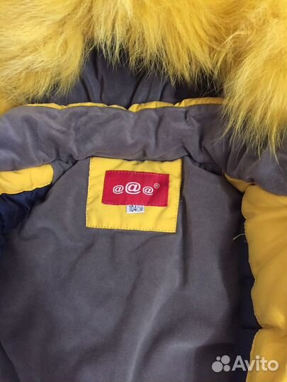 Зимний костюм детский