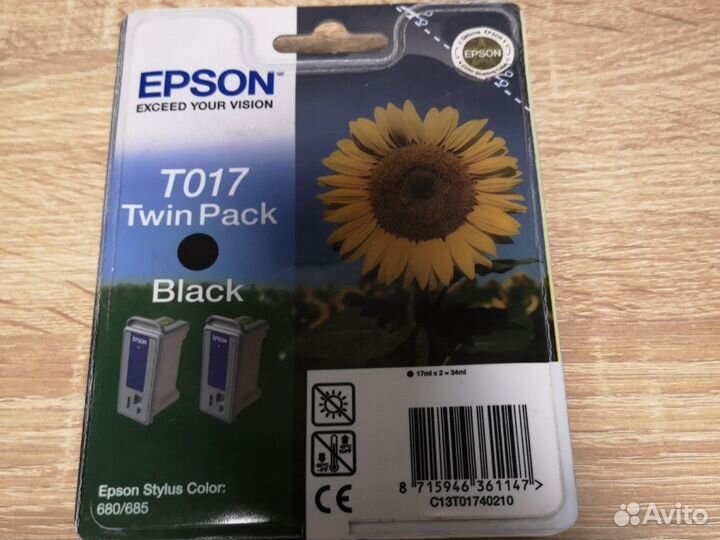 Картридж Epson T017