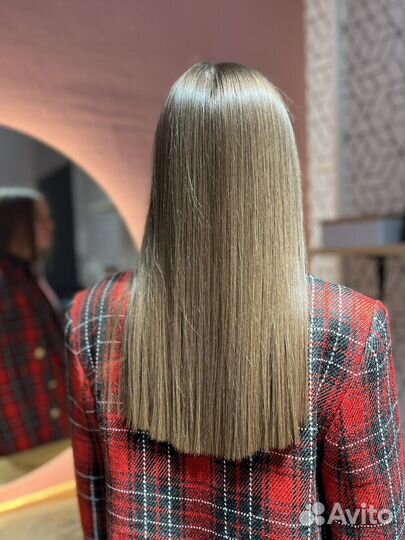 Кератиновое выпрямление