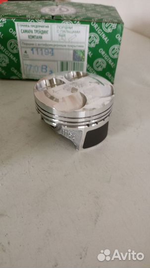 Поршни стк ваз 11194 Kalina Ф 77,0, безвтыковый