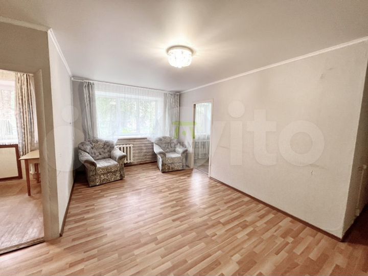 3-к. квартира, 55 м², 1/5 эт.