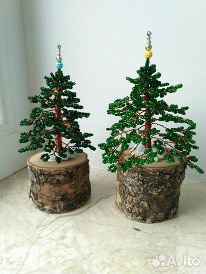 Ёлка из бисера