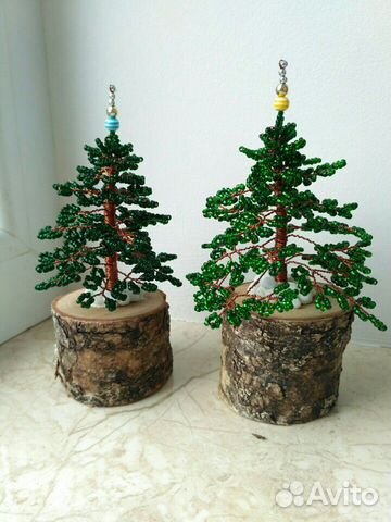 Ёлка из бисера