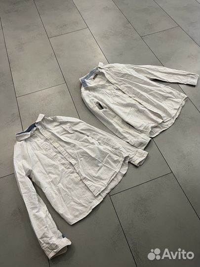 Рубашка для мальчика 6-7 лет 2 штуки