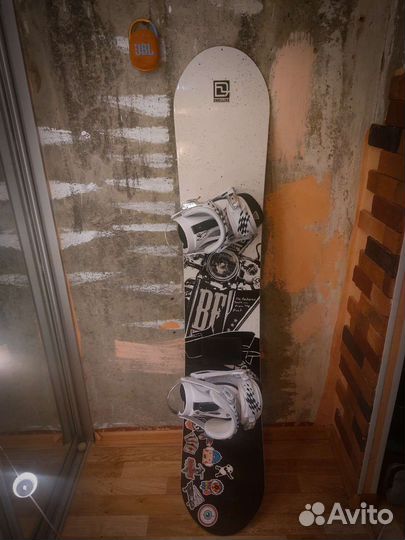 Сноуборд black Fire (комплект, 153 см)