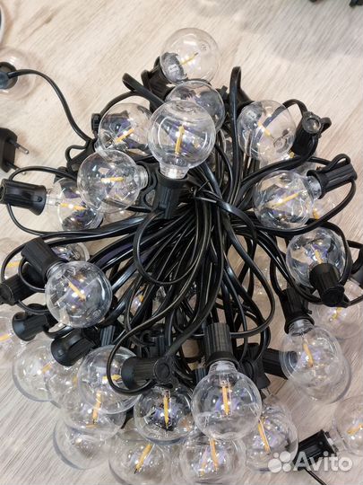 Ретро гирлянда уличная led