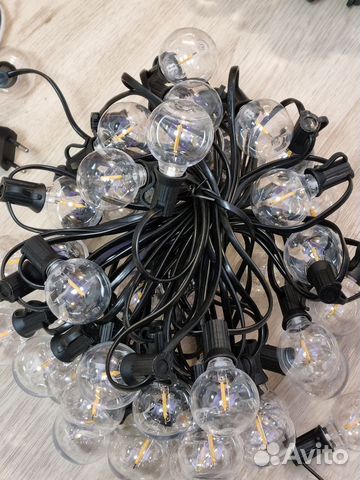 Ретро гирлянда уличная led