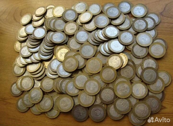 Коллекция монет 88шт. 10р, 5р, 2р, 1р