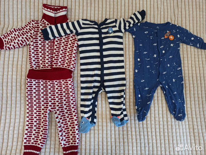 Вещи пакетом для мальчика(3-12 мес)