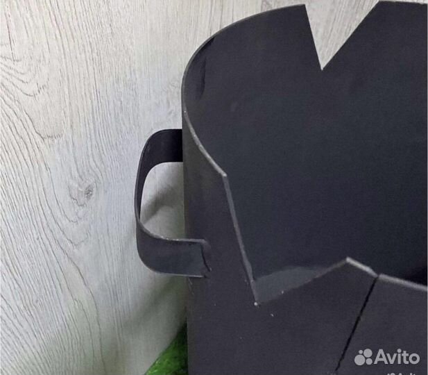 Казaн чyгунный 10л с печкой