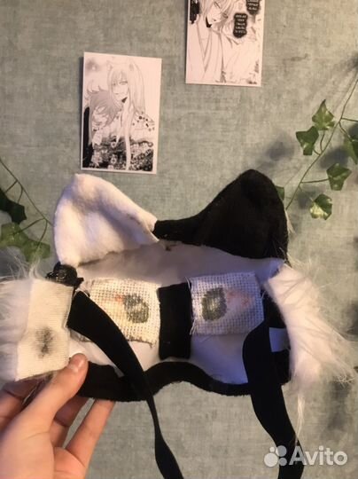 Маска для квадробики кот