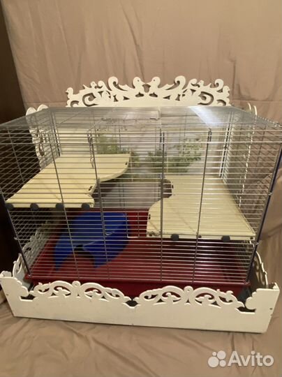 Большая Клетка для крупных грызунов 90*75*50 см