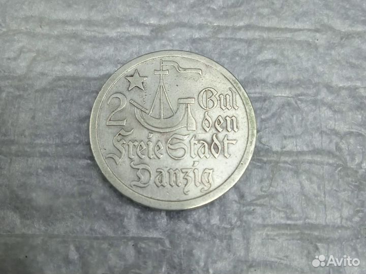 2 гульдена Данциг