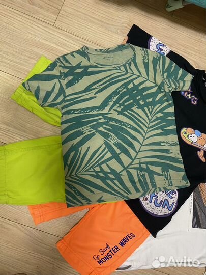 Пакеты летней одежды для мальчика 116-122