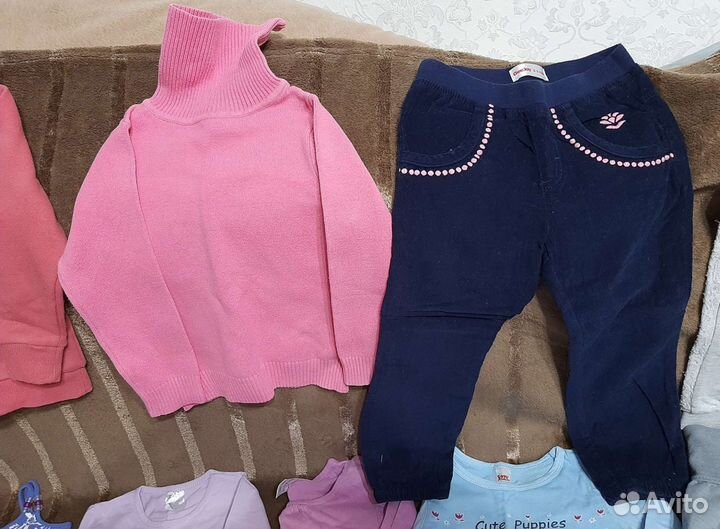 Вещи пакетом из 32шт на девочку на р.98