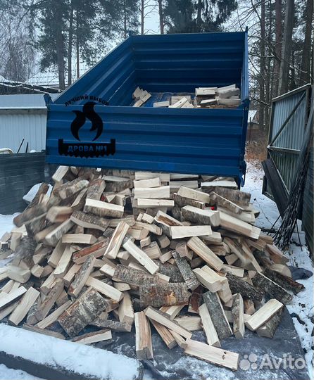 Дрова березовые колотые с доставкой