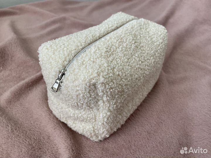 Косметичка плюшевая ручная работа
