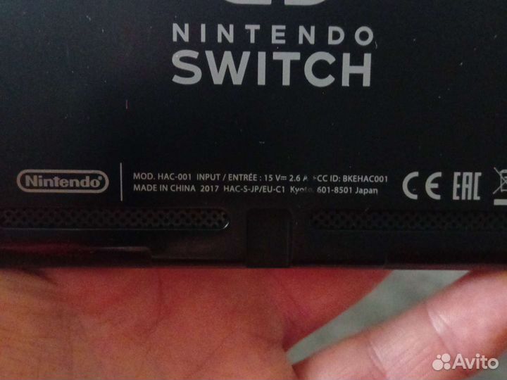 Nintendo switch прошитая чип+256gb