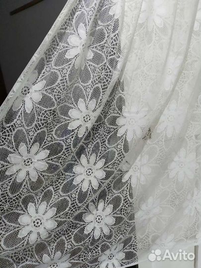 Тюль ш.173см;в.206см