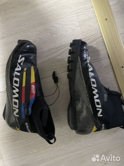 Лыжные ботинки salomon классика