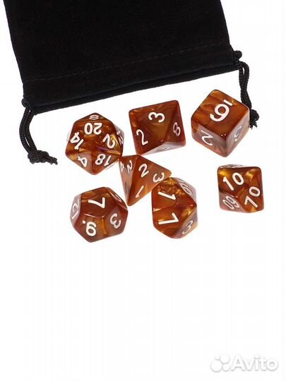 Дайсы (кубики) для нри, dnd, pathfinder